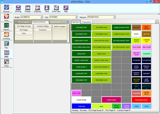 Powerful EPOS Management: <br />
Complete control over your EPOS terminals to allow business decisions to be implemented quickly, whether its changes to staff, menu updates, new products, price increases or systems changes