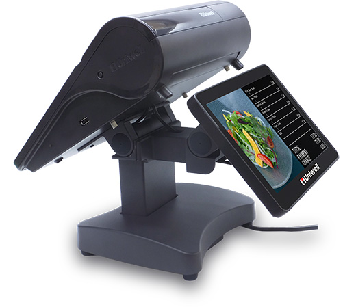 Option: POS stand <br />
Option: POS stand Arm <br />
Option: Customer LCD display <br />
DP101A-U (USB/10.1 inch TFT display)